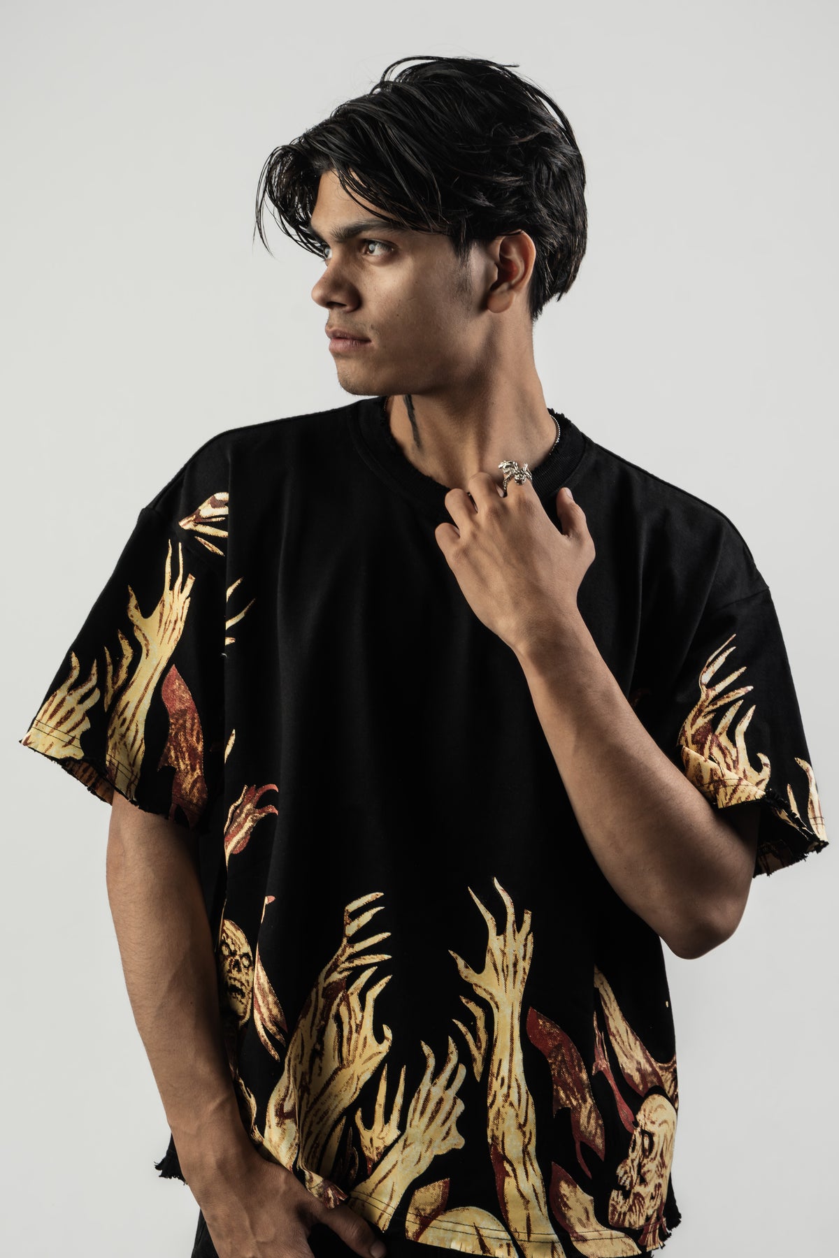 Half Sleeve Oversized Tees